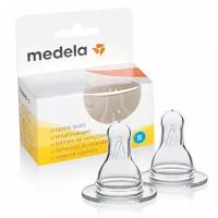 MEDELA Соска силиконовая MEDELA S (2шт/упак)