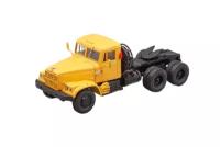 KRAZ 258B TRACTOR TRACTOR 1969-1977 YELLOW (USSR RUSSIA) | краз 258Б седельный тягач 1969-1977 желтый