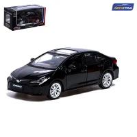 Машина металлическая TOYOTA COROLLA HYBRID 1:43 инерция открываются двери цвет чёрный