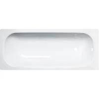 Стальная ванна ВИЗ Tevro (толщина 2.7 мм.) белый лотос с опорой 1500x700 Т-52902
