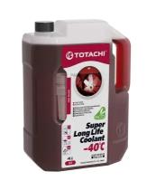 TOTACHI 41804 Жидкость охлаждающая низкозамерзающая TOTACHI SUPER LONG LIFE COOLANT Red -40C 4л