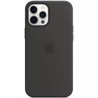 Чехол Apple iPhone 12 Pro Max Silicone MagSafe Black