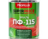 Profilux Superprice Эмаль универсальная ПФ-115 (серый, глянцевый, 0,9 кг)