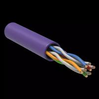 ITK Каб. в. п. U/UTP кат. 5E 4х2х24AWG solid LSZH 305м фиол., IEK LC1-C5E04-126 (1 шт.)