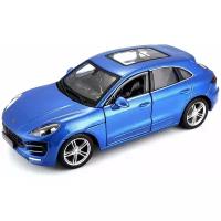 Машинка Porsche Macan 1:24 Bburago синий