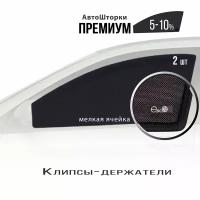 Шторки ЭскО Премиум на Hyundai Tucson 3 на передние двери, клипсы EscO/Каркасные автошторки солнцезащитные