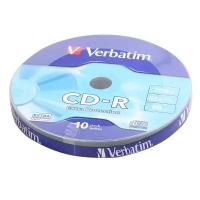 Лазер диск Verbatim CD-R 700МБ 48-52x Bulk 10 шт. - 1 шт