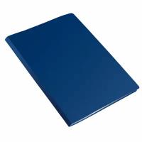 Папка с зажимом Attache Label А4 0.35 мм синяя до 150 листов, 926647