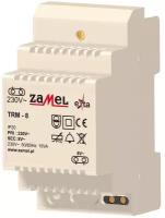 Zamel Трансформатор напряжения 230V AC / 8V AC 15VA, IP20, арт.TRM-8