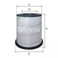 MFILTER A849 (1377099 / 1730757 / 1872151) фильтр воздушный \scania p / r / 4-series дв.dc 9 / dc 11 / dc-dt12