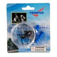 Зажим для носа Tempus (пластик, син)+Беруши(син) арт.EP-2