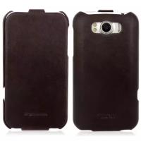 Кожаный чехол для HTC Sensation XL / X315e / G21 HOCO Leather Case (Коричневый)