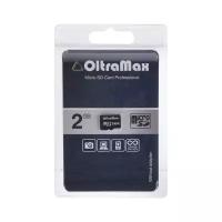 Карты памяти Без бренда Карта памяти OltraMax MicroSD, 2 Гб, SDHC, класс 2