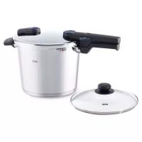 Скороварка с крышкой Fissler Vitaquick d22 см, 6 л