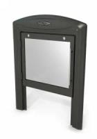 Дверца со стеклопрозрачным экраном для банных печей(нерж.сталь) ТМФ