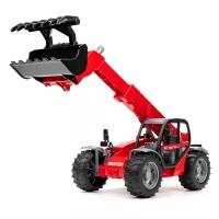 02-125 Bruder Погрузчик Bruder Manitou MLT 633 с телескопическим ковшом (02-125)