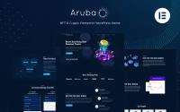 Шаблон Wordpress Aruba - Crypto & ICO Elementor Тема WordPress