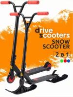 Drive Scooters Самокат-снегокат Drive Scooters RED/BLACK