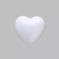 Пенопластовая заготовка Сердце 2шт, d-100мм кокос 180505-437 - 1 шт