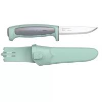 Нож Morakniv Basic 546 2021 Edition нержавеющая сталь, пласт. ручка (зеленая) серая. вставка, 13957