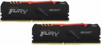 Память DDR4 2x8Gb 3600MHz Kingston FURY Beast KF436C17BBAK2/16