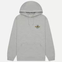 Мужская толстовка Gramicci Running Man Hoodie серый, Размер S