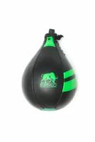 Груша скоростная Buffalo кожаная Black/Green