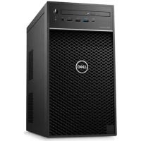 Рабочая станция DELL Precision T3650 MT Core i9-11900/16(2*8)GB DDR4 UDIMM/1TB SSD/Nvidia QuadroRTX 4000 (8GB DDR6)/DVD-RW Black