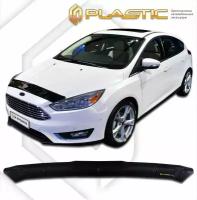 Дефлектор капота для Ford Focus III универсал 2015-н.в. Classic черный