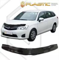 Дефлектор капота для Toyota Corolla Fielder 2012-2015 Classic черный