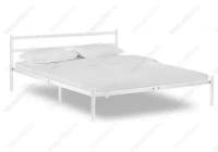 Полутораспальная кровать Woodville Фади 04 140х200 Белый