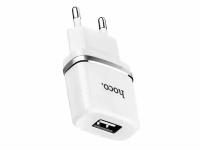 Зарядное устройство Hoco C11 Smart 1xUSB White