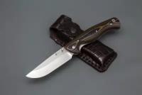 Складной нож из стали VG-10«Сибиряк», рукоять пластик G-10 (цвет коричневый)