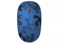 Мышь беспроводная Microsoft Bluetooth Mouse, Bluetooth, 4000 dpi, Синий (Ночной камуфляж) 8KX-00024