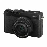 Fujifilm Цифровая фотокамера Fujifilm X-E4 Kit 27mmF2.8 WR R black