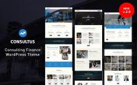 Шаблон Wordpress Consultus - Business Consulting Finance Theme WordPress