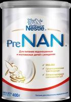 Смесь молочная Pre NAN для недоношенных и маловесных детей, с 0 месяцев, 400г