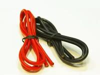 Силиконовый провод 18AWG черный и красный по 1 метру 773