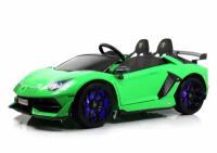 Детский электромобиль Lamborghini Aventador SVJ (A111MP) зеленый