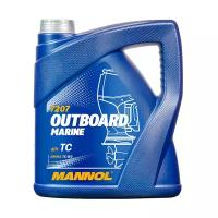 Моторное масло Mannol Outboard Marine 2T, 4 л