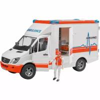 Автомобиль скорой помощи с фигуркой спасателя BRUDER 02536/02676 Mercedes Benz Sprinter