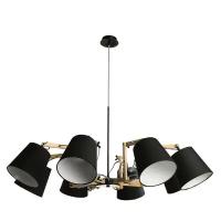 Подвесная люстра Arte Lamp Pinoccio A5700LM-8BK