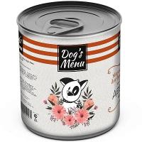 Dogs Menu 750 г консервы для взрослых собак чахохбили из курицы и потрошков 1х9, шт, 70567 (18 шт)