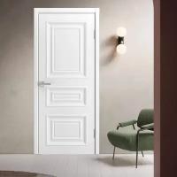 Дверь межкомнатная Paputin's Doors Legenda 3 Белая, Эмаль, МДФ, 800x2000, Глухая
