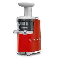 Шнековая соковыжималка 150Вт SMEG красная