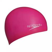 Шапочка для плавания детская SPEEDO Plain Moulded Silicone Cap Jr, арт.8-70990F290, фуксия, силикон