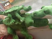 Крокодил зеленый 60 см