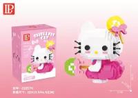 Конструктор 3D из миниблоков Balody LP Hello Kitty Котенок на празднике 720 элементов - BA210574