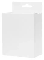 Универсальная картонная упаковка ламинированная 116x94x56 мм (Белая)