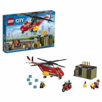 Конструктор Пожарная команда быстрого реагирования Lego City